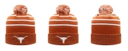 Top of the World Big Girls Texas Orange Texas Longhorns Shimmering Cuffed Knit Hat with Pom
